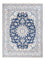 Perserteppich - Nain - Royal - 201 x 146 cm - blau