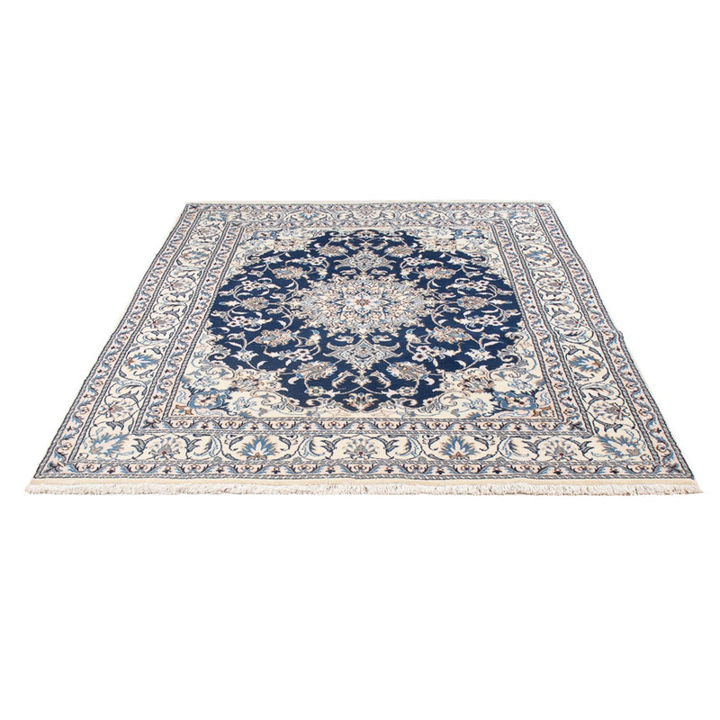 Perserteppich - Nain - Royal - 201 x 146 cm - blau