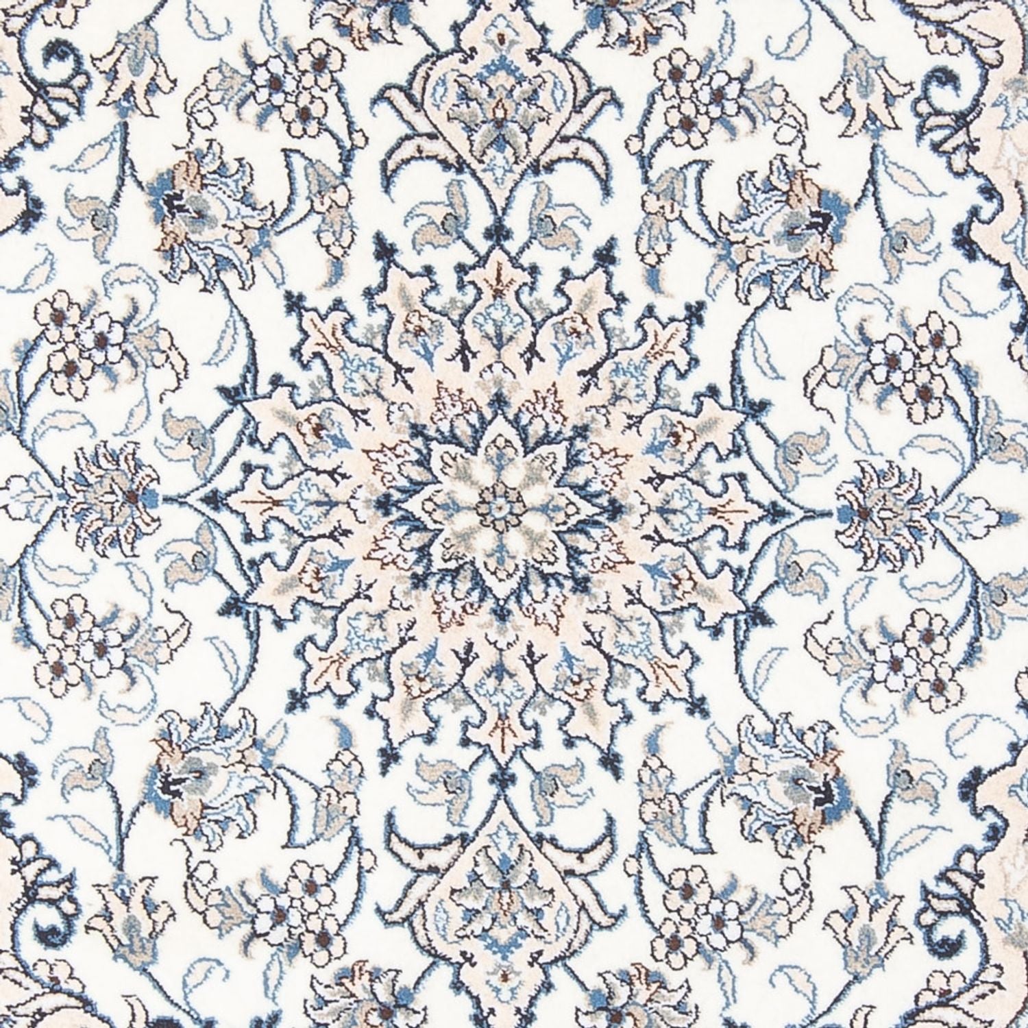Perserteppich - Nain - Royal - 196 x 143 cm - creme