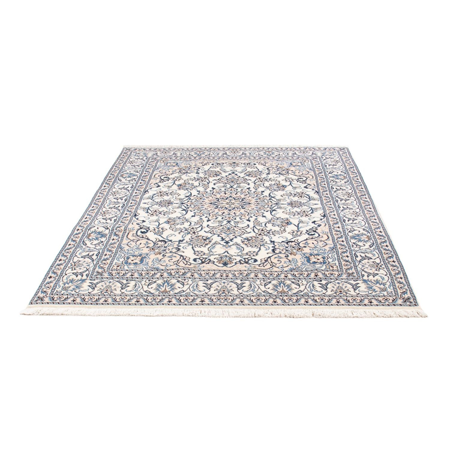 Perserteppich - Nain - Royal - 196 x 143 cm - creme
