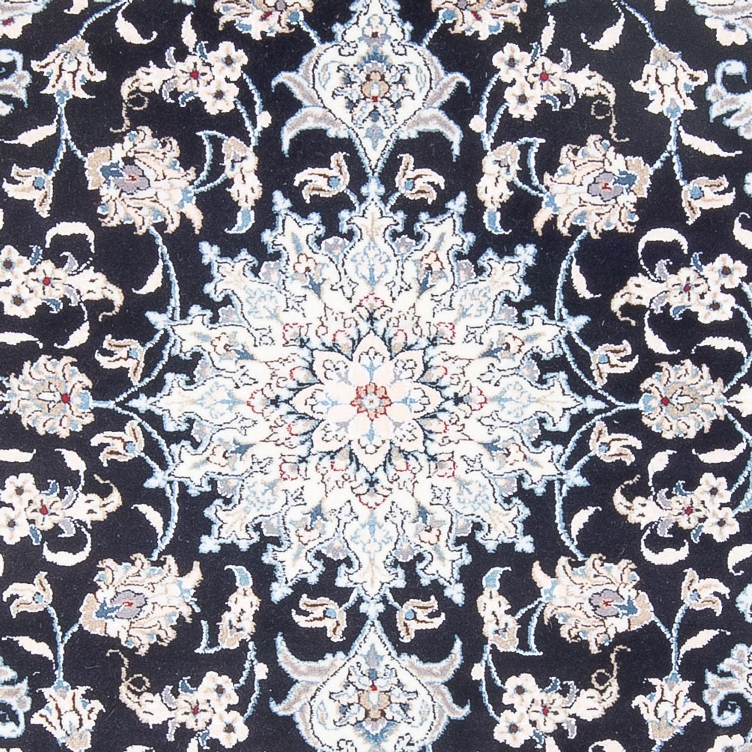Perserteppich - Nain - Royal - 200 x 147 cm - dunkelblau