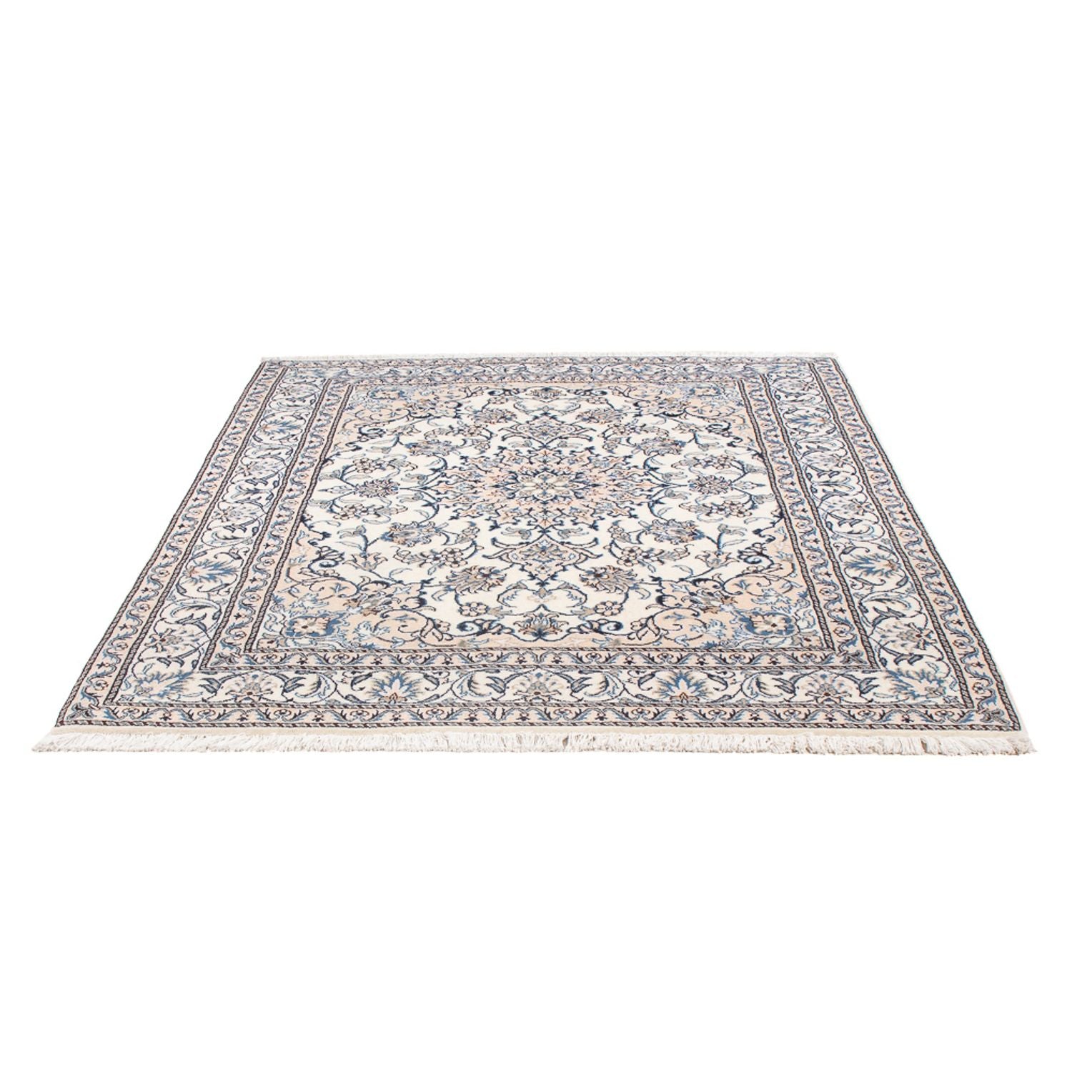Perserteppich - Nain - Royal - 190 x 151 cm - camel