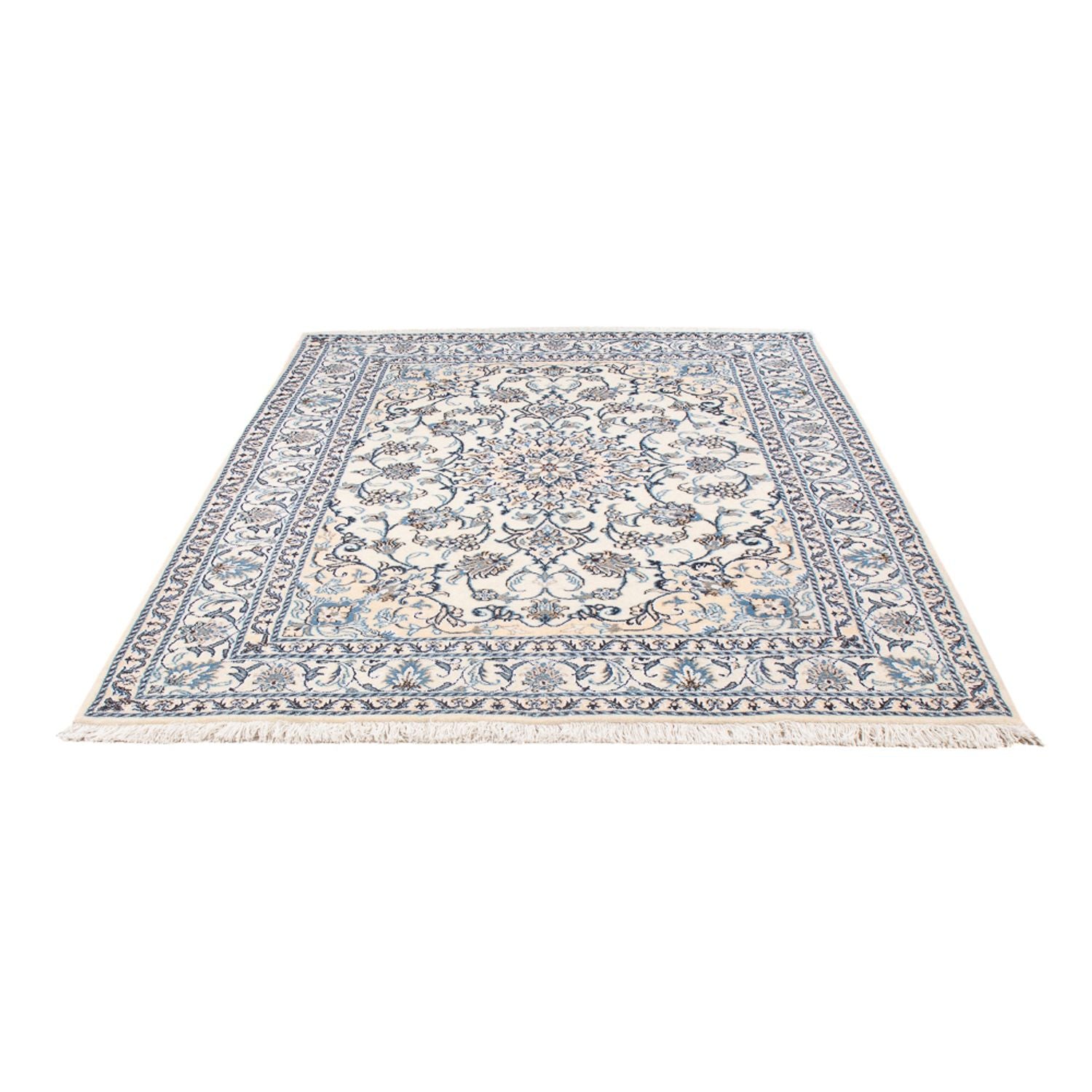 Perserteppich - Nain - Royal - 200 x 150 cm - creme