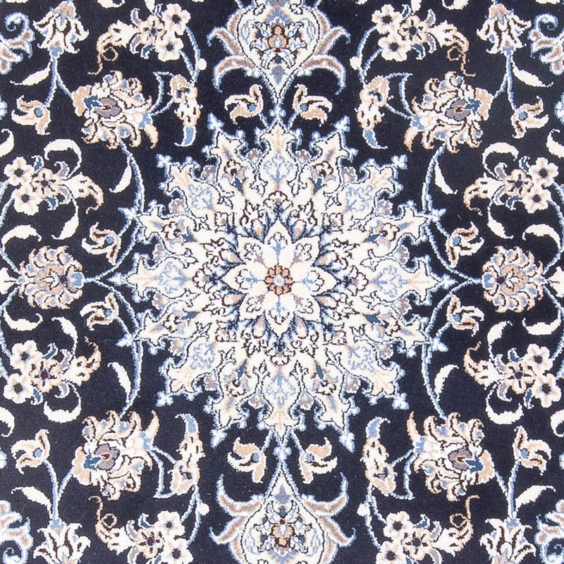 Perserteppich - Nain - Royal - 207 x 145 cm - dunkelblau