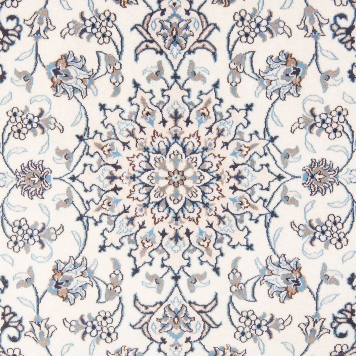Perserteppich - Nain - Royal - 194 x 143 cm - creme