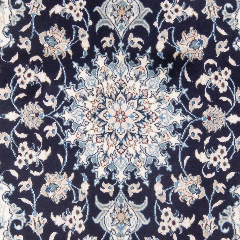 Perserteppich - Nain - Royal - 204 x 141 cm - dunkelblau
