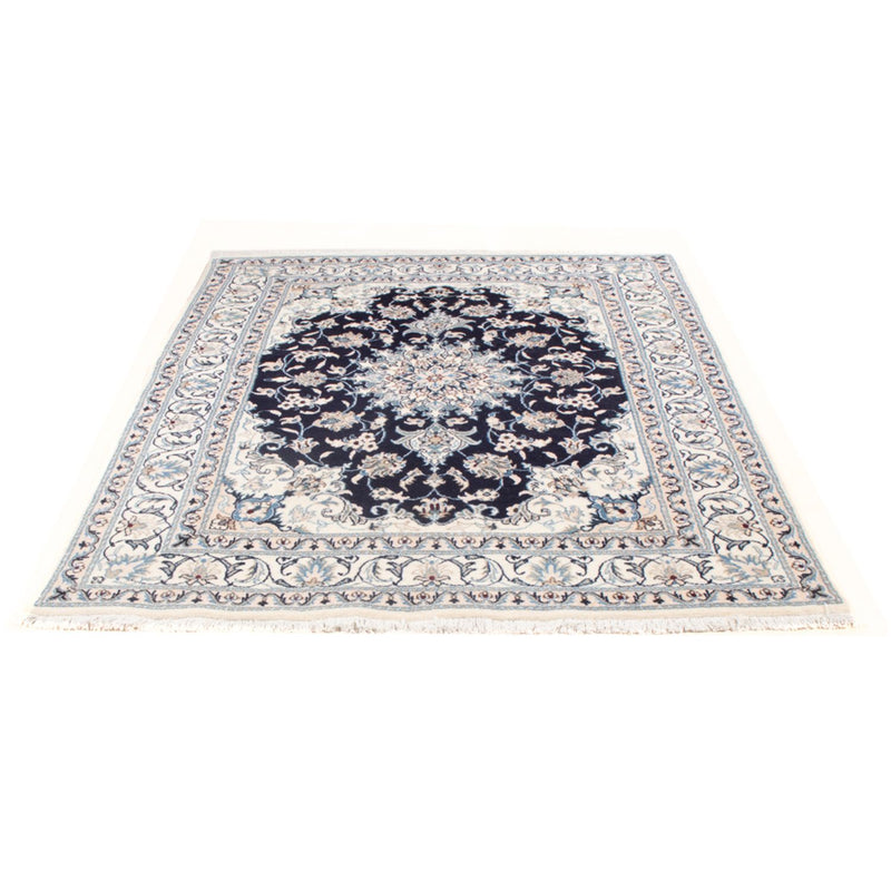 Perserteppich - Nain - Royal - 204 x 141 cm - dunkelblau