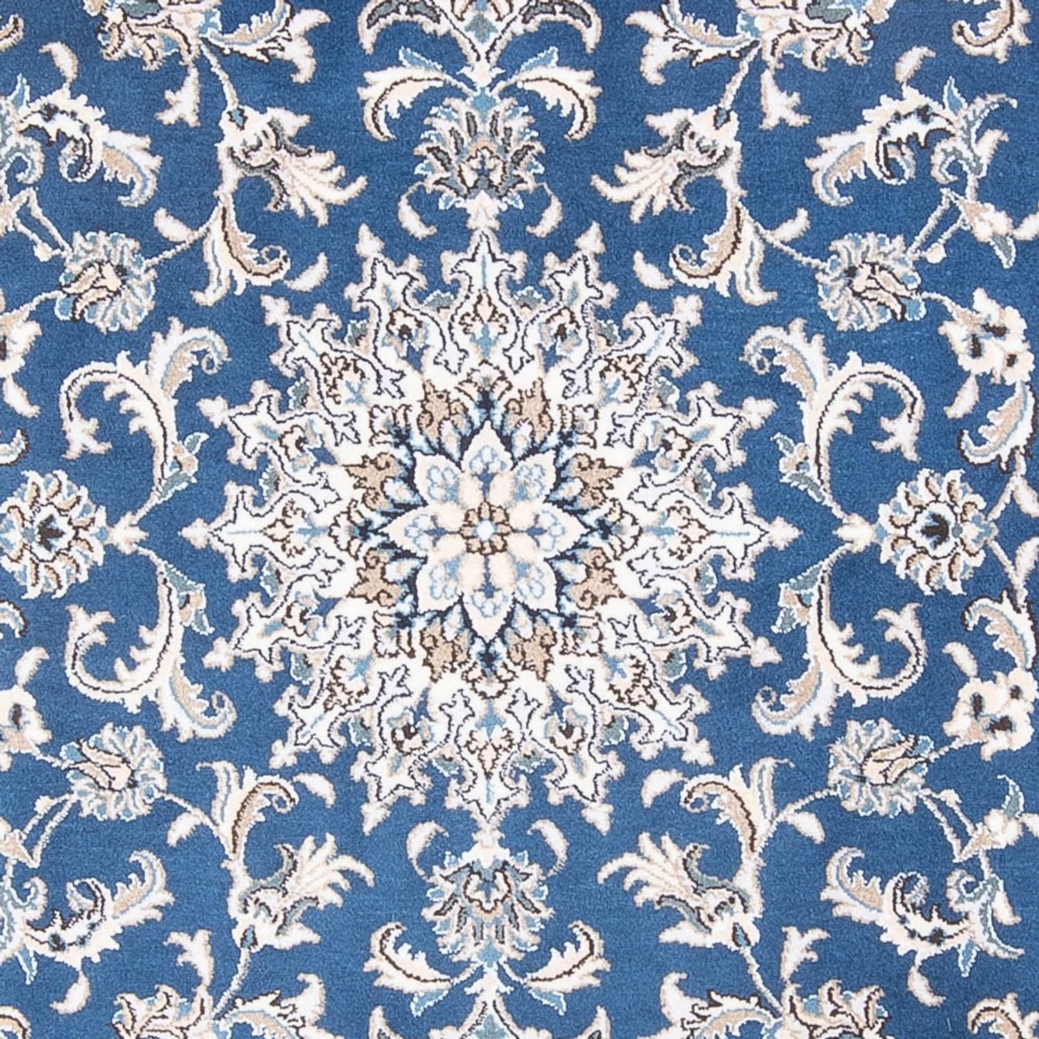 Perserteppich - Nain - Royal - 193 x 148 cm - blau