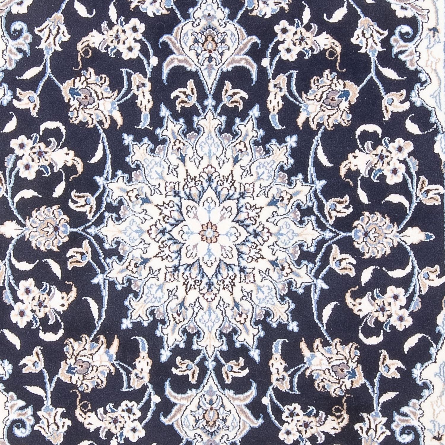Perserteppich - Nain - Royal - 208 x 144 cm - dunkelblau