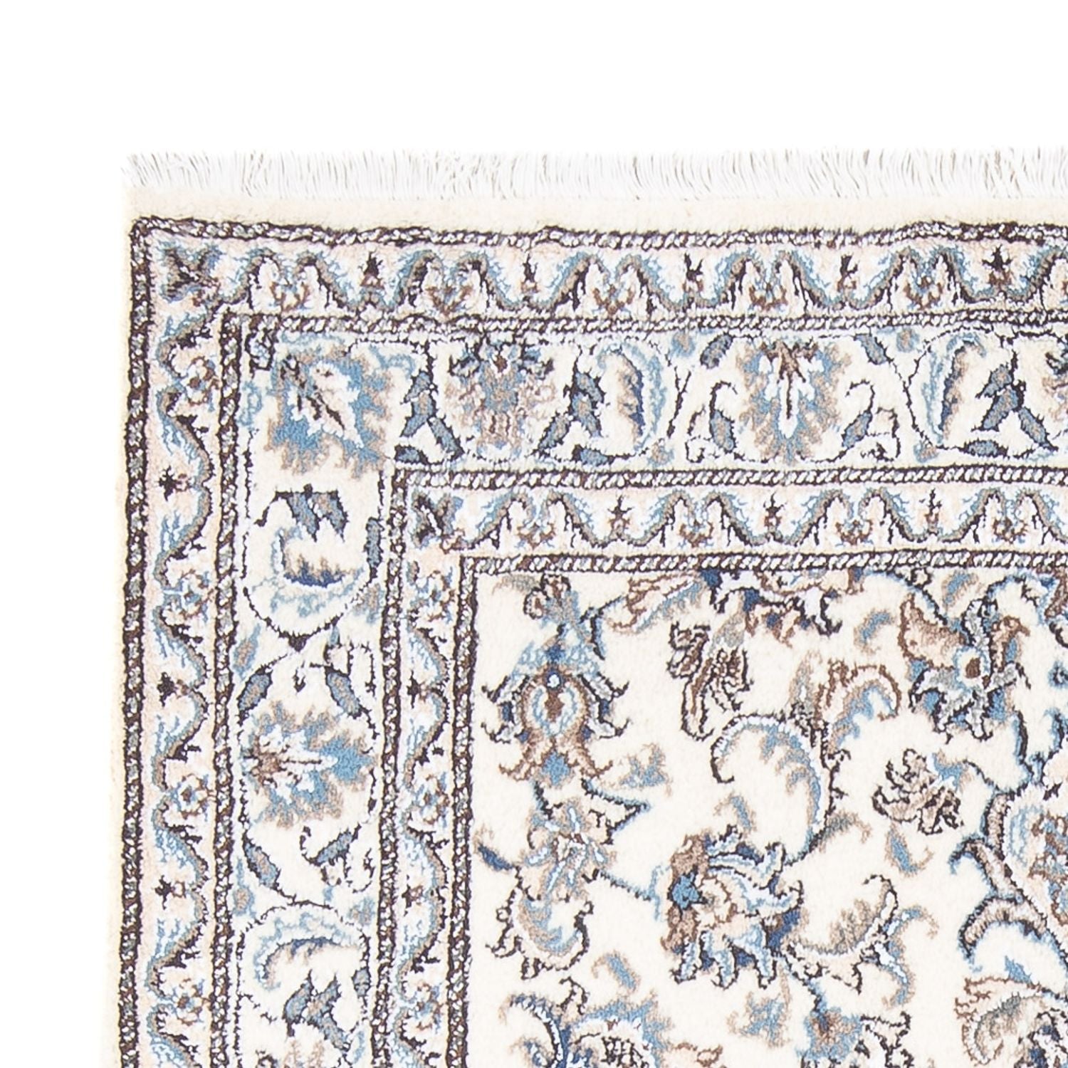 Perserteppich - Nain - Royal - 196 x 150 cm - creme