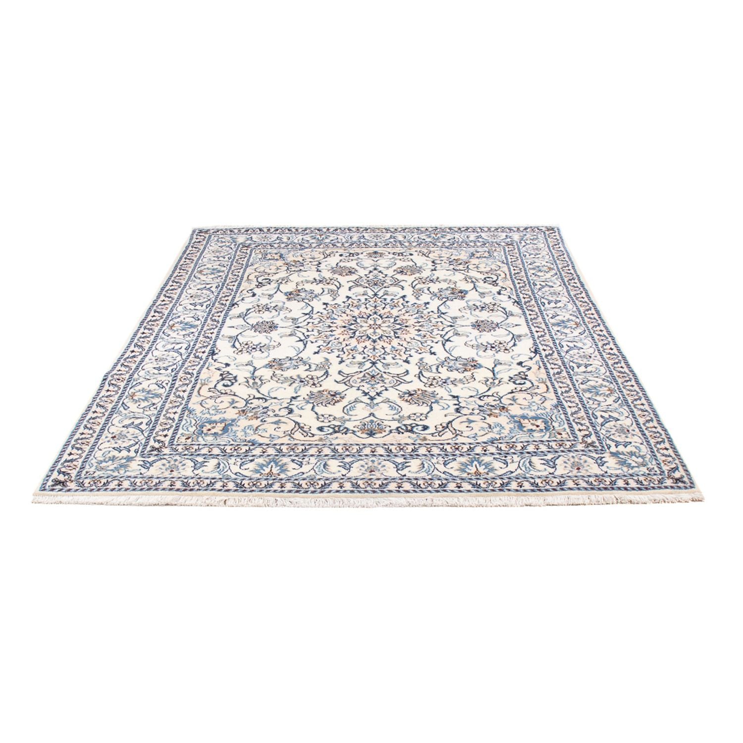 Perserteppich - Nain - Royal - 200 x 148 cm - creme