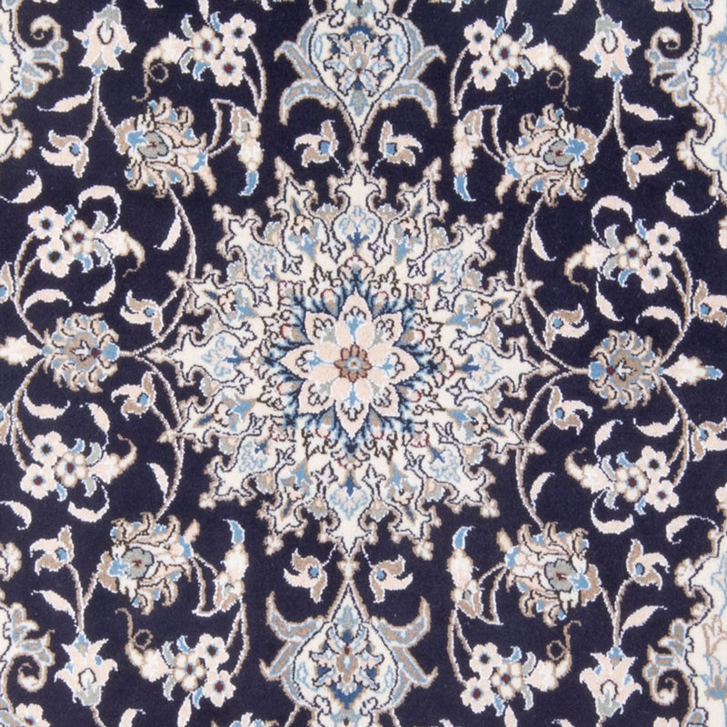 Perserteppich - Nain - Royal - 200 x 152 cm - dunkelblau
