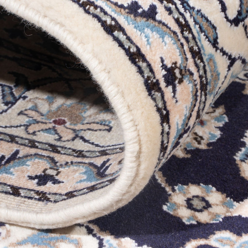 Perserteppich - Nain - Royal - 200 x 152 cm - dunkelblau