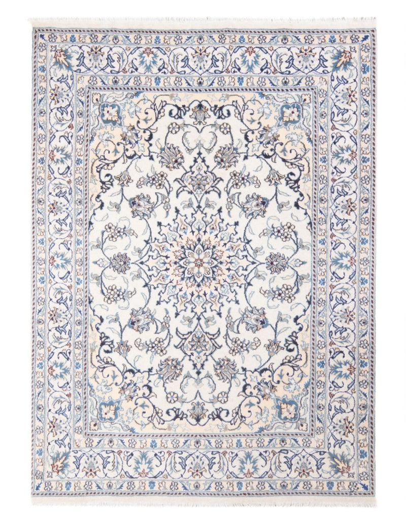 Perserteppich - Nain - Royal - 197 x 144 cm - creme