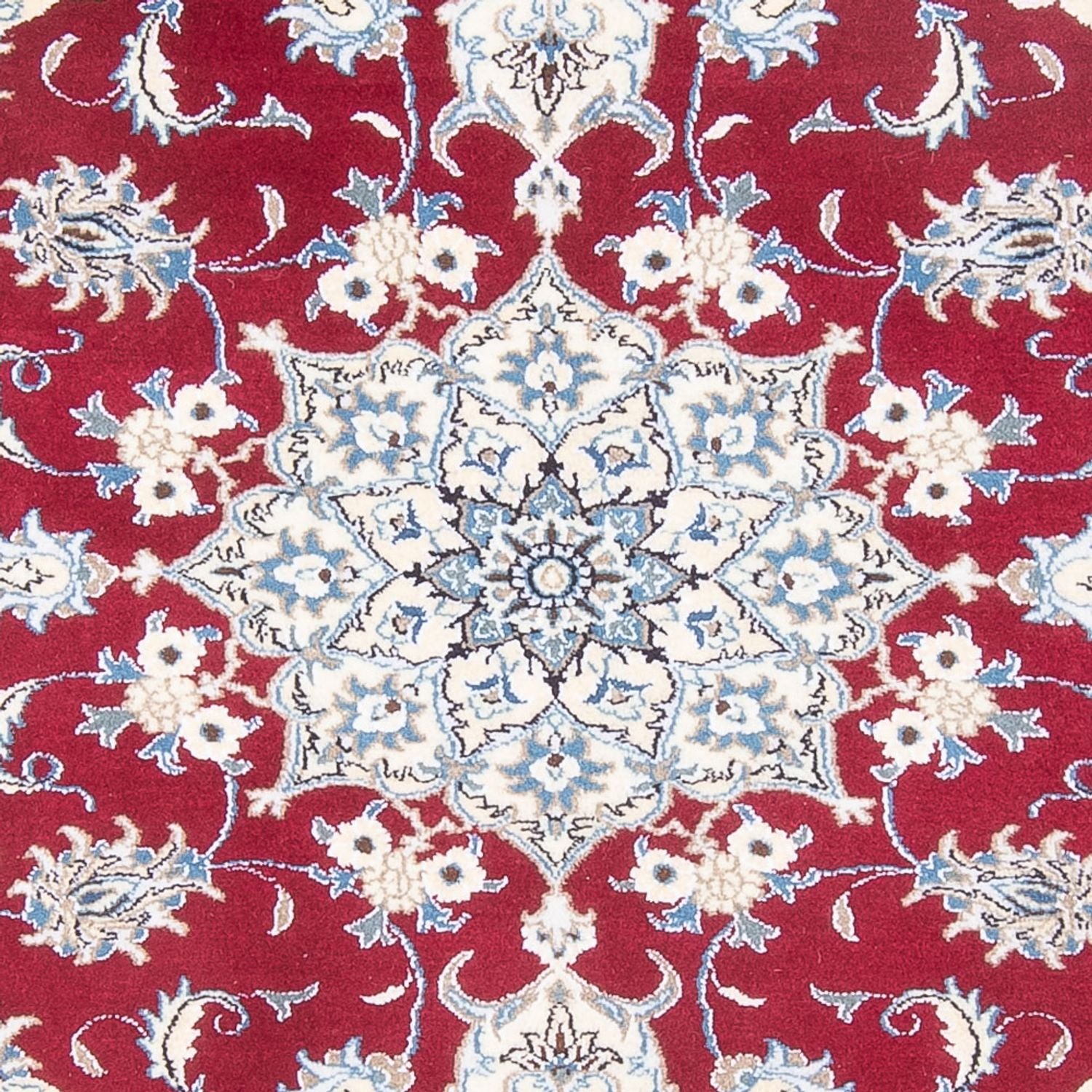 Perserteppich - Nain - Royal - 195 x 148 cm - rot