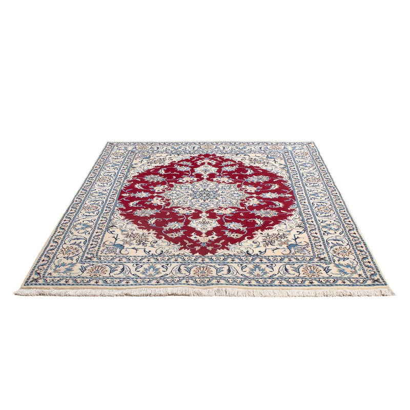 Perserteppich - Nain - Royal - 195 x 148 cm - rot