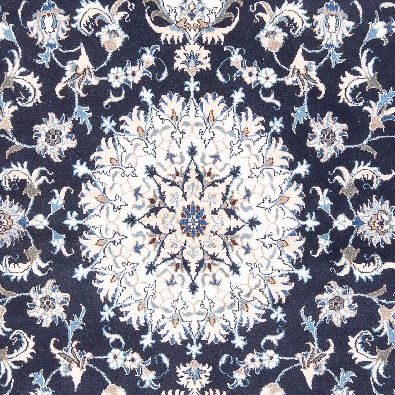 Perserteppich - Nain - 241 x 167 cm - dunkelblau