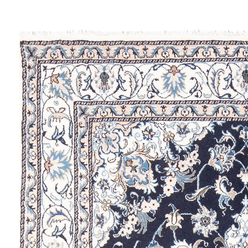 Perserteppich - Nain - 241 x 167 cm - dunkelblau