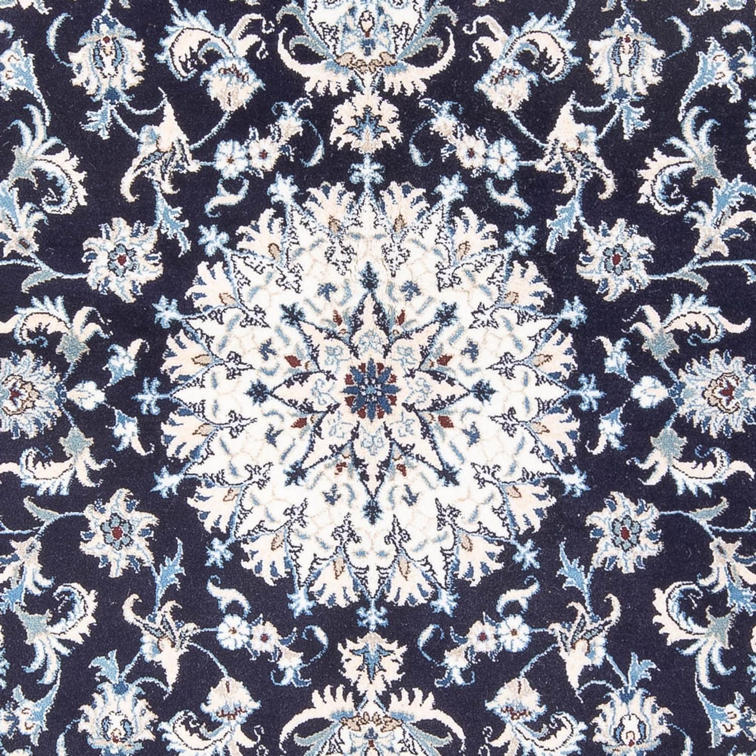 Perserteppich - Nain - 249 x 166 cm - dunkelblau