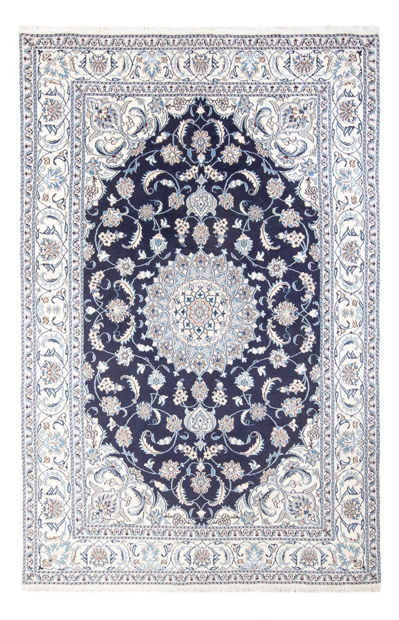 Perserteppich - Nain - 291 x 190 cm - dunkelblau