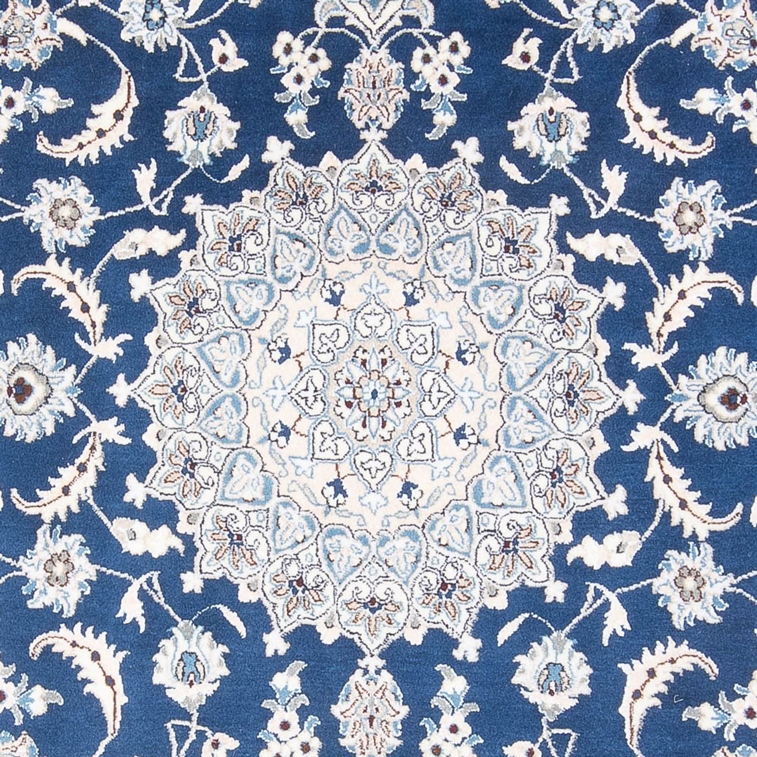 Perserteppich - Nain - 296 x 196 cm - blau