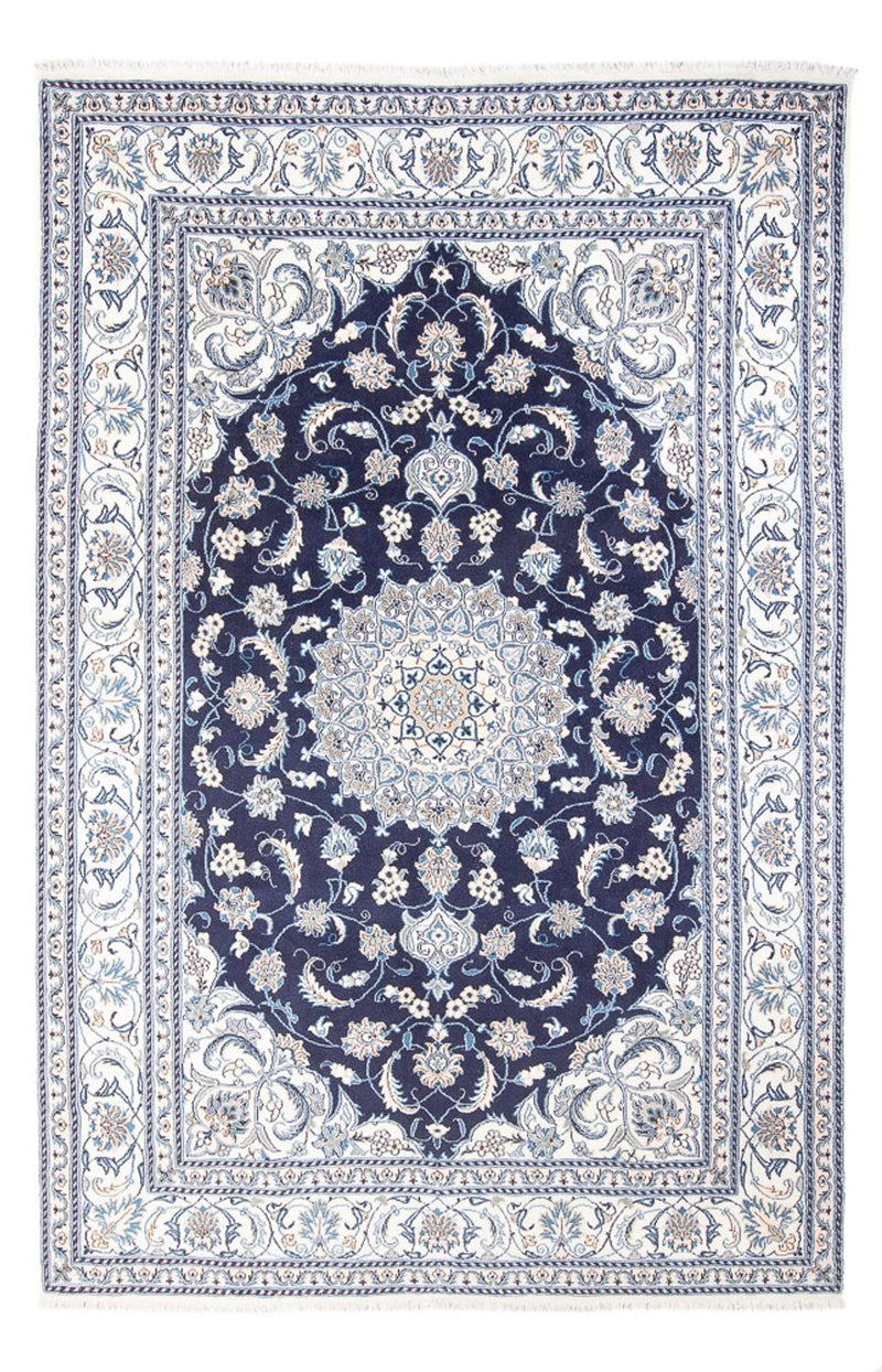 Perserteppich - Nain - 293 x 201 cm - dunkelblau