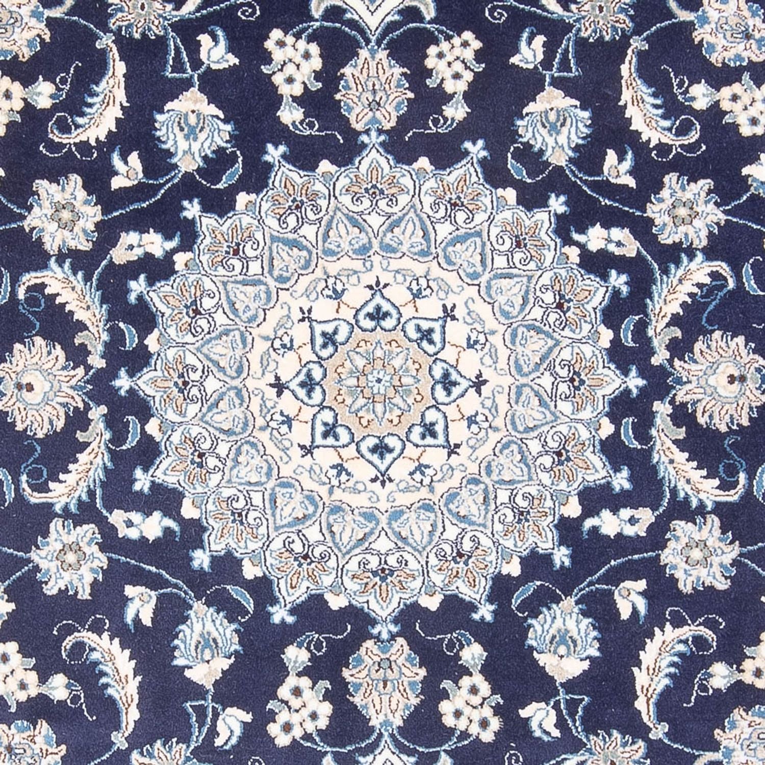 Perserteppich - Nain - 293 x 201 cm - dunkelblau