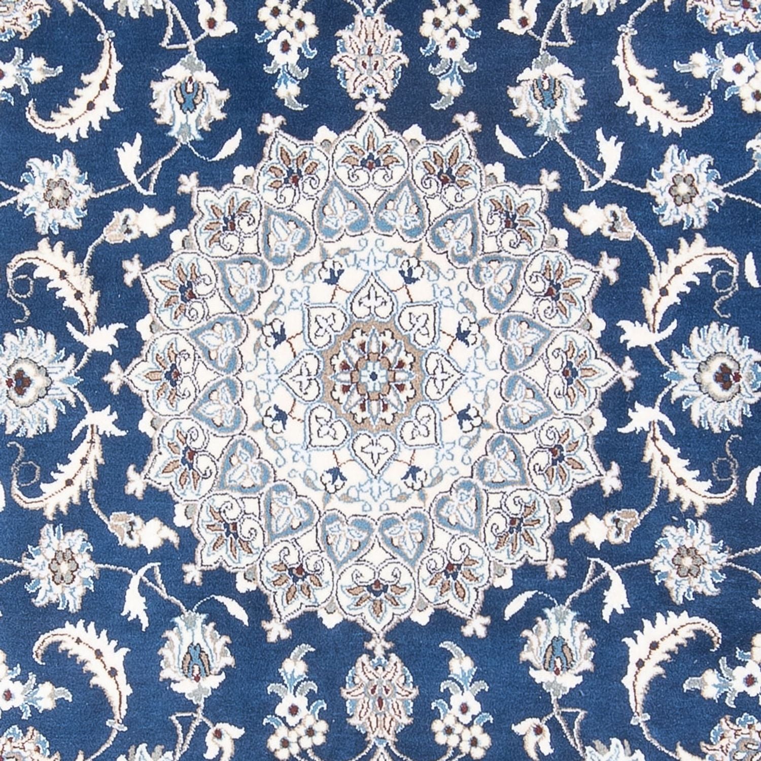 Perserteppich - Nain - 287 x 192 cm - blau