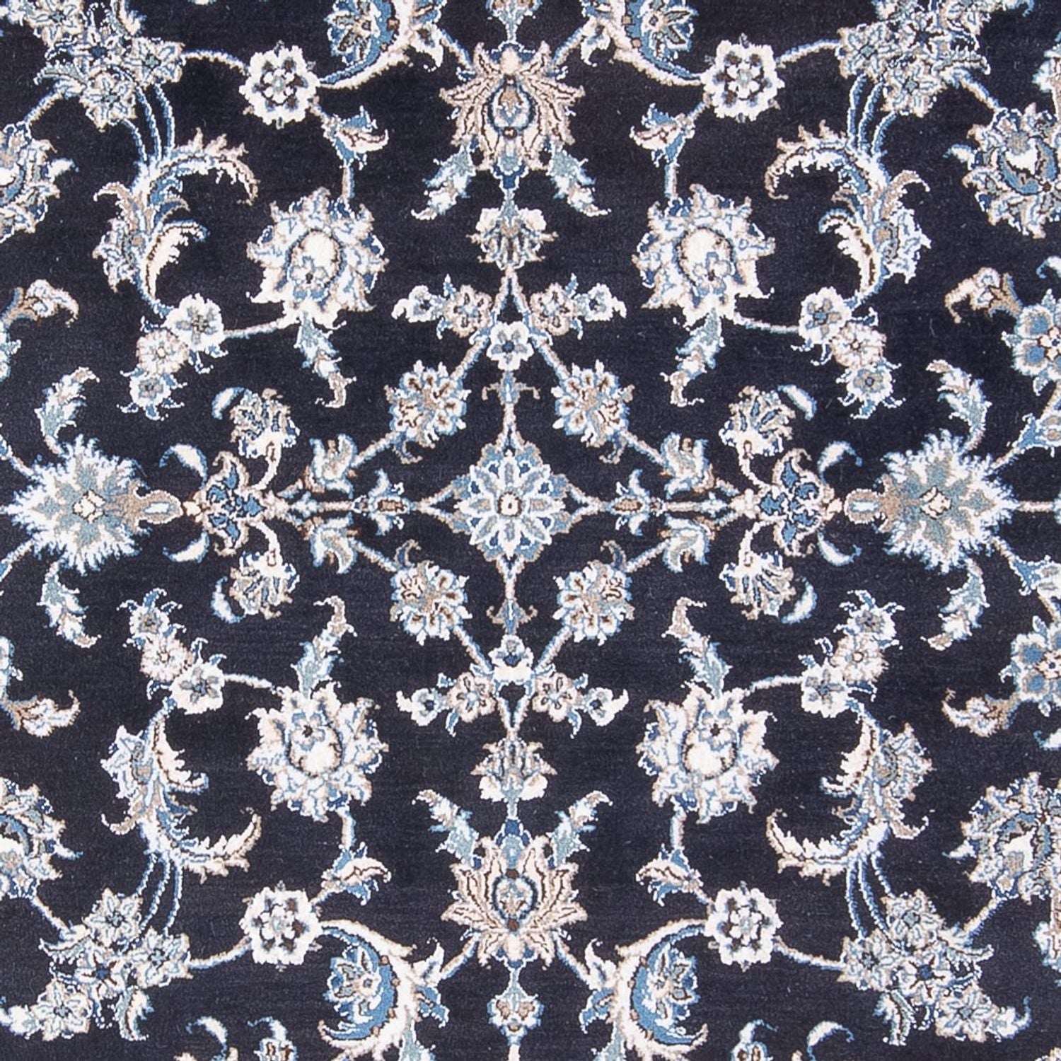 Perserteppich - Nain - 288 x 191 cm - dunkelblau