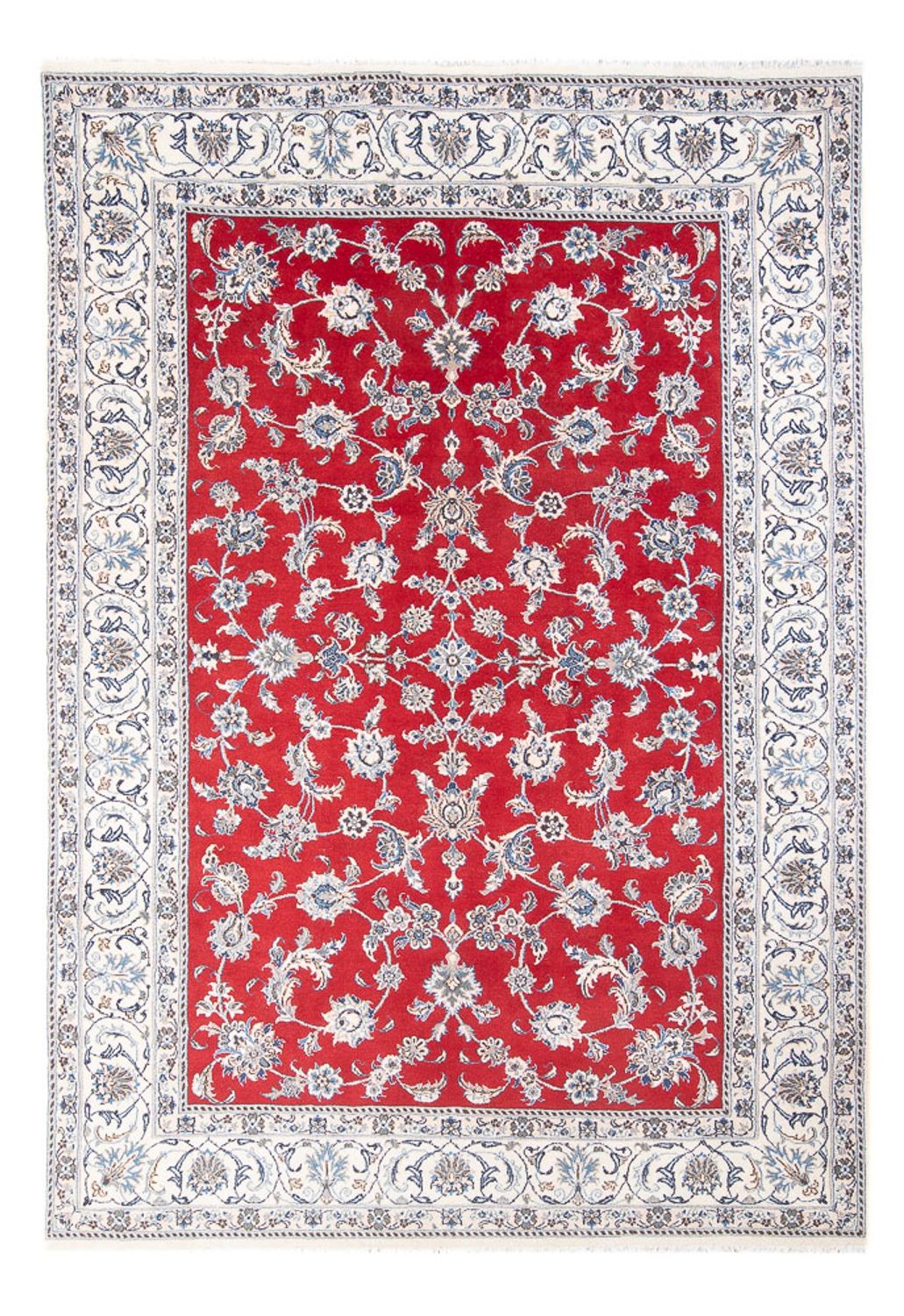 Perserteppich - Nain - 290 x 195 cm - rot