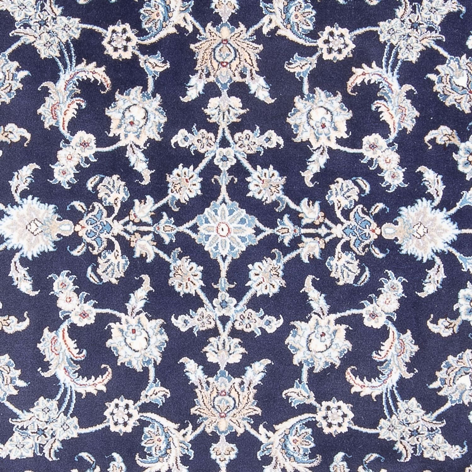 Perserteppich - Nain - 293 x 197 cm - dunkelblau