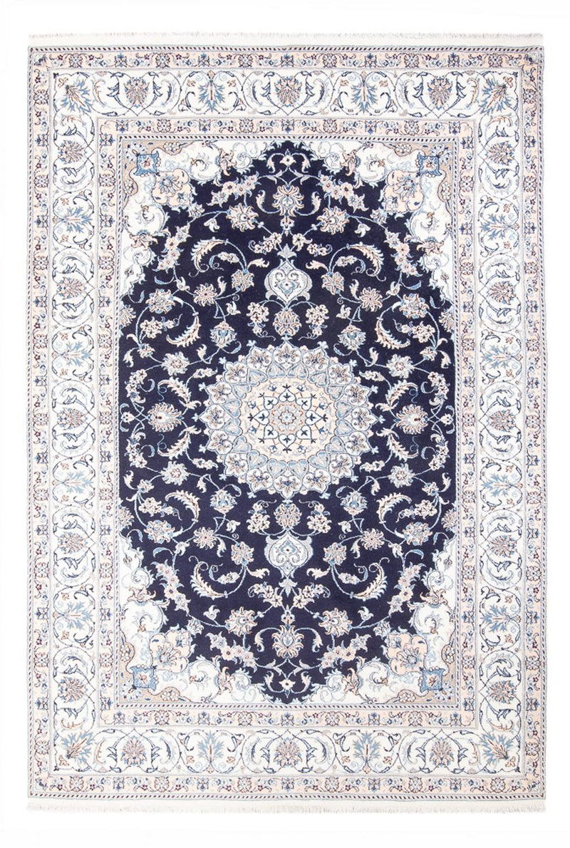 Perserteppich - Nain - 298 x 195 cm - dunkelblau