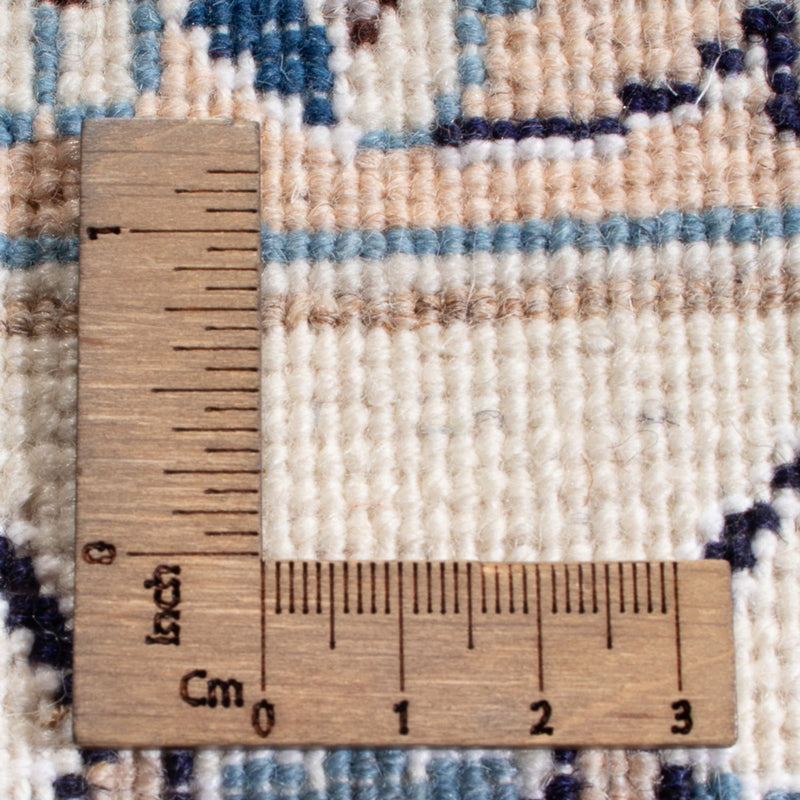 Perserteppich - Nain - 298 x 195 cm - dunkelblau