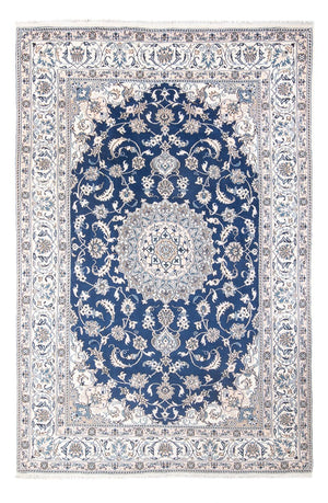 Perserteppich - Nain - 303 x 197 cm - blau
