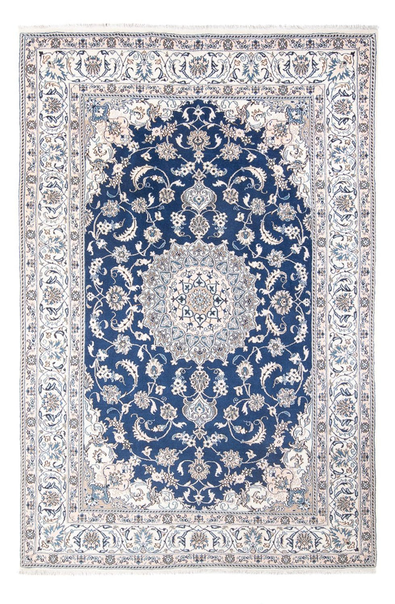 Perserteppich - Nain - 303 x 197 cm - blau