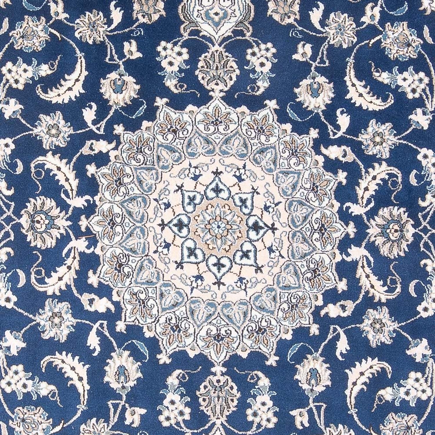 Perserteppich - Nain - 303 x 197 cm - blau