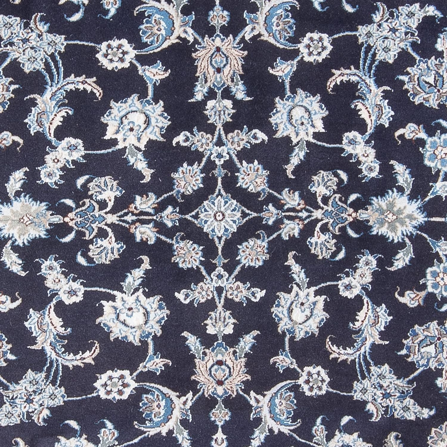 Perserteppich - Nain - 292 x 198 cm - dunkelblau