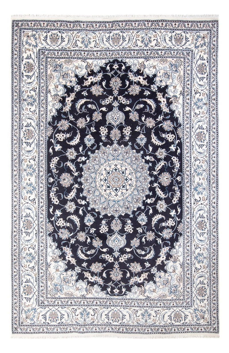 Perserteppich - Nain - 295 x 191 cm - dunkelblau