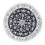 Perserteppich - Nain rund  - 150 x 150 cm - dunkelblau