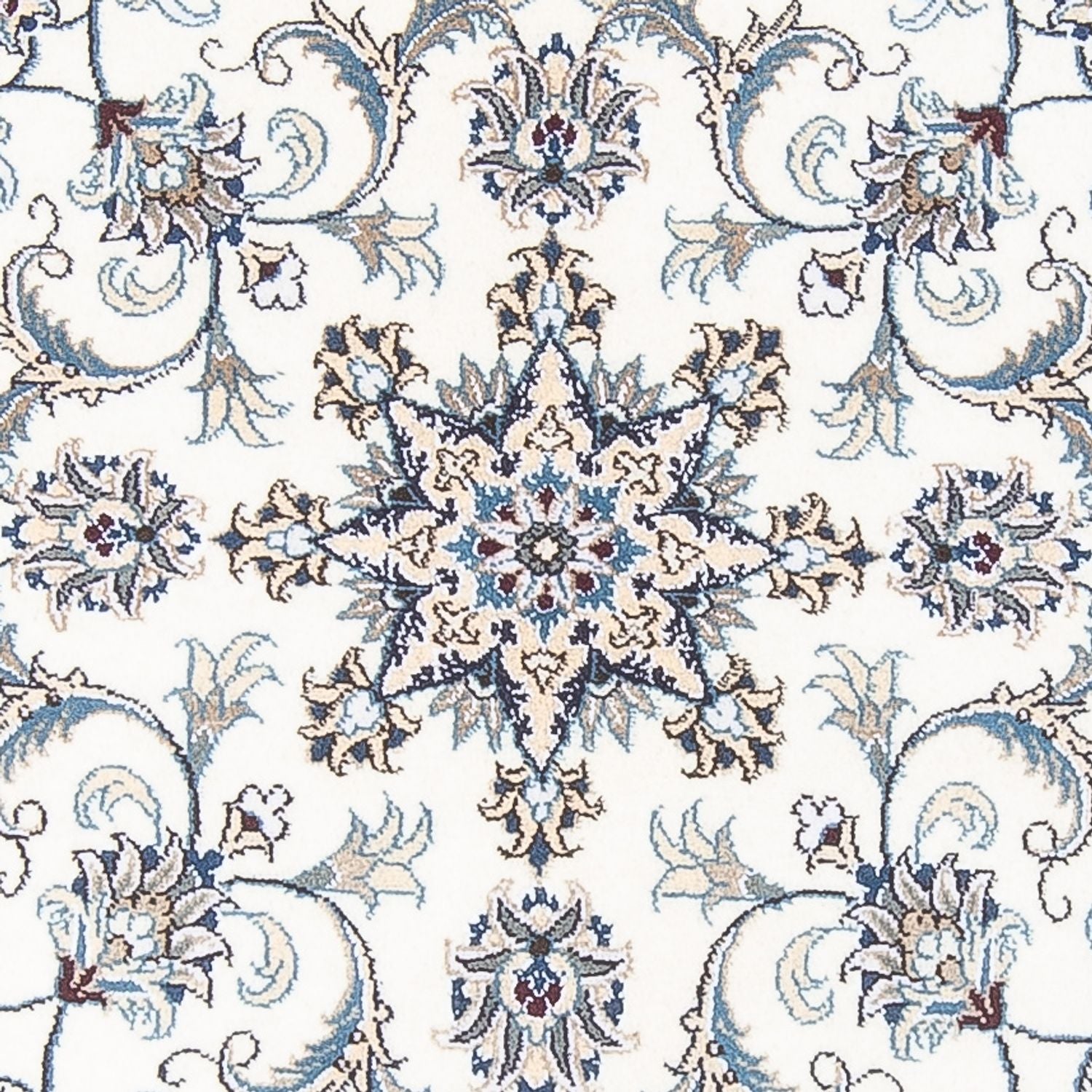 Perserteppich - Nain rund  - 150 x 150 cm - creme
