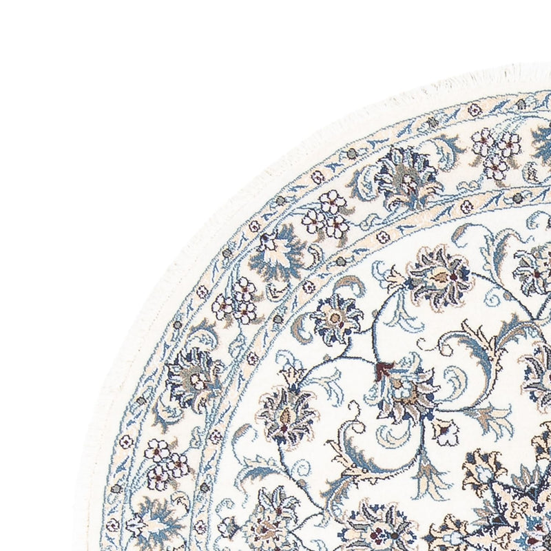 Perserteppich - Nain rund  - 150 x 150 cm - creme
