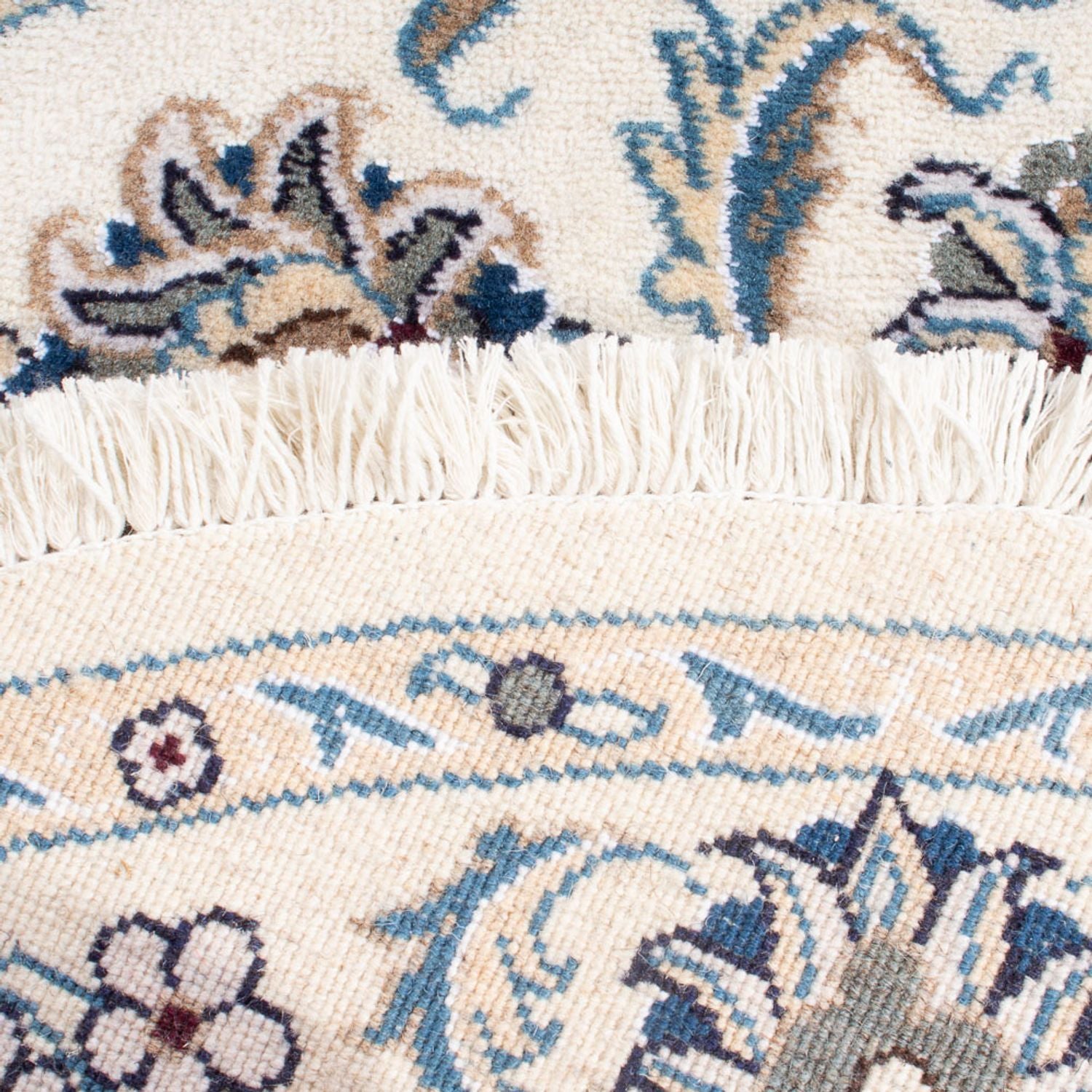 Perserteppich - Nain rund  - 150 x 150 cm - creme