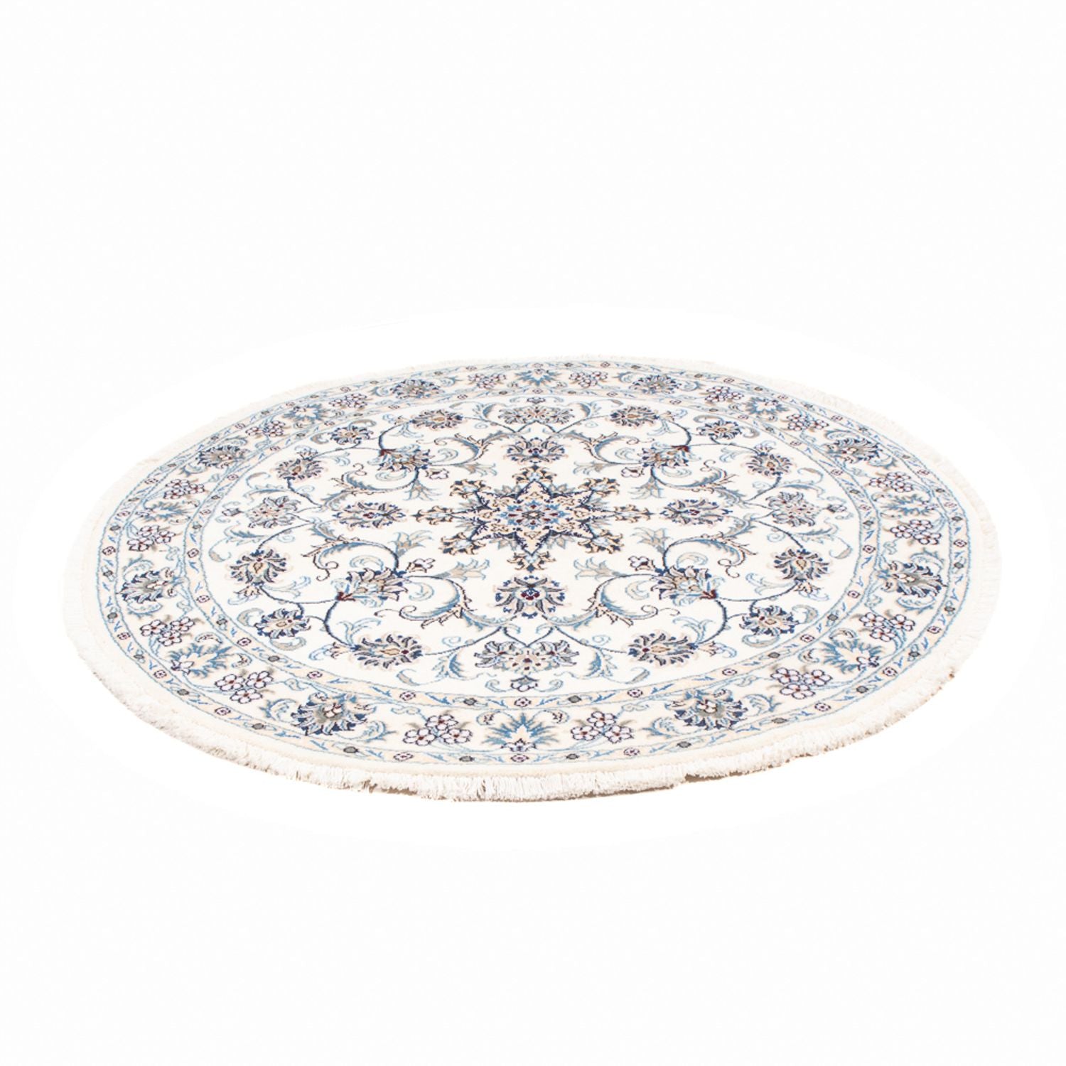 Perserteppich - Nain rund  - 150 x 150 cm - creme