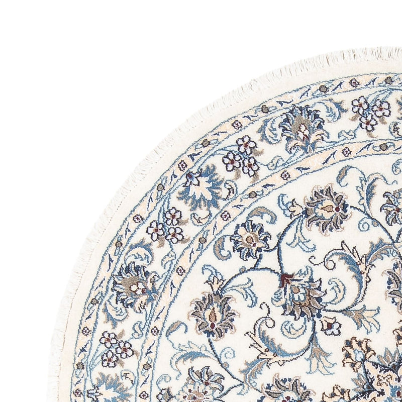 Perserteppich - Nain rund  - 150 x 150 cm - creme