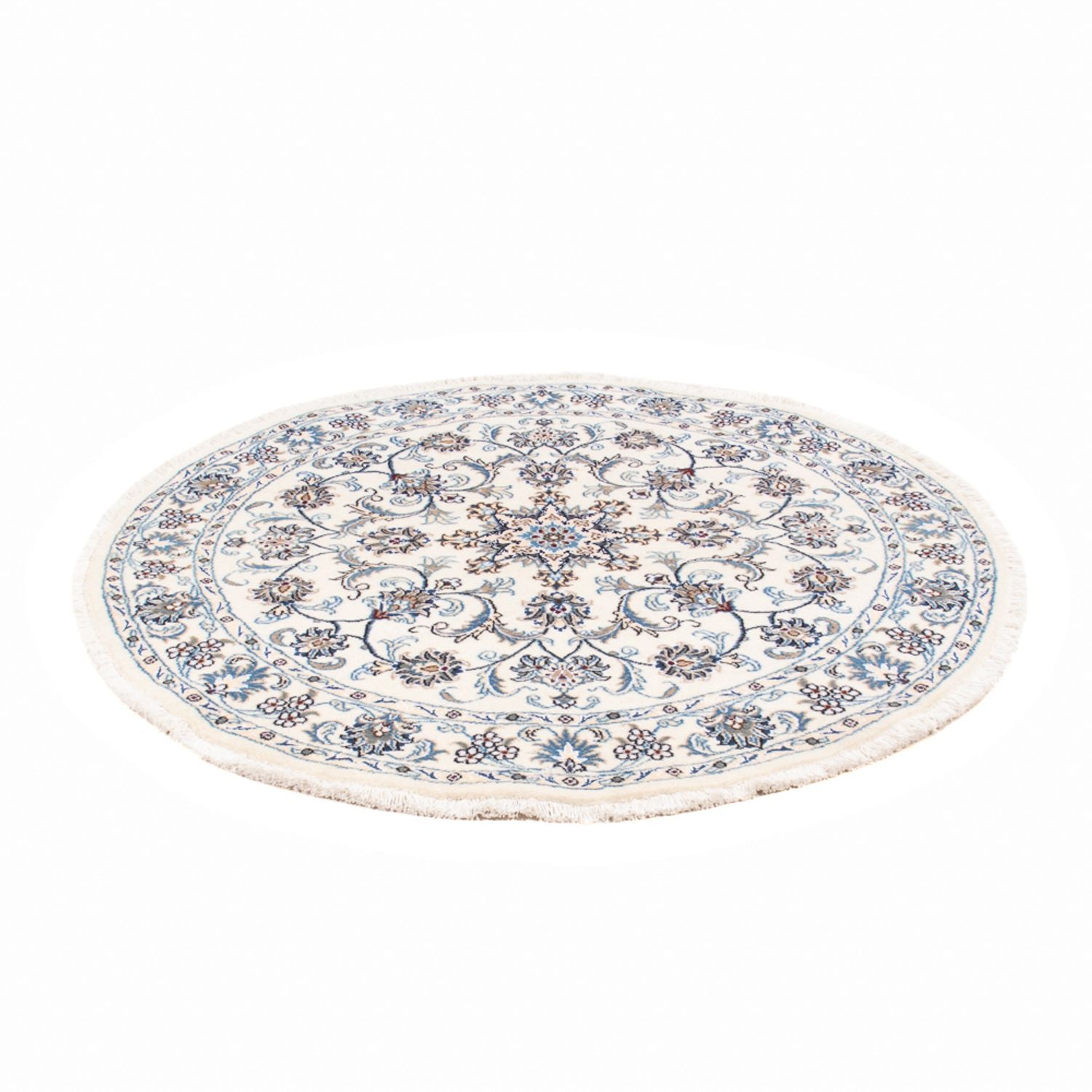 Perserteppich - Nain rund  - 150 x 150 cm - creme