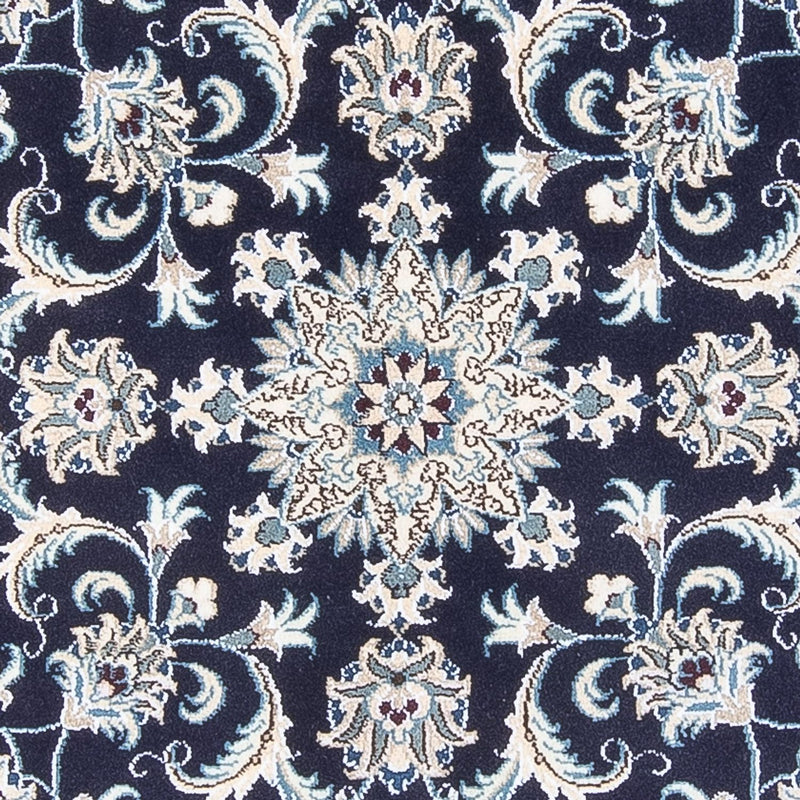 Perserteppich - Nain rund  - 150 x 150 cm - dunkelblau