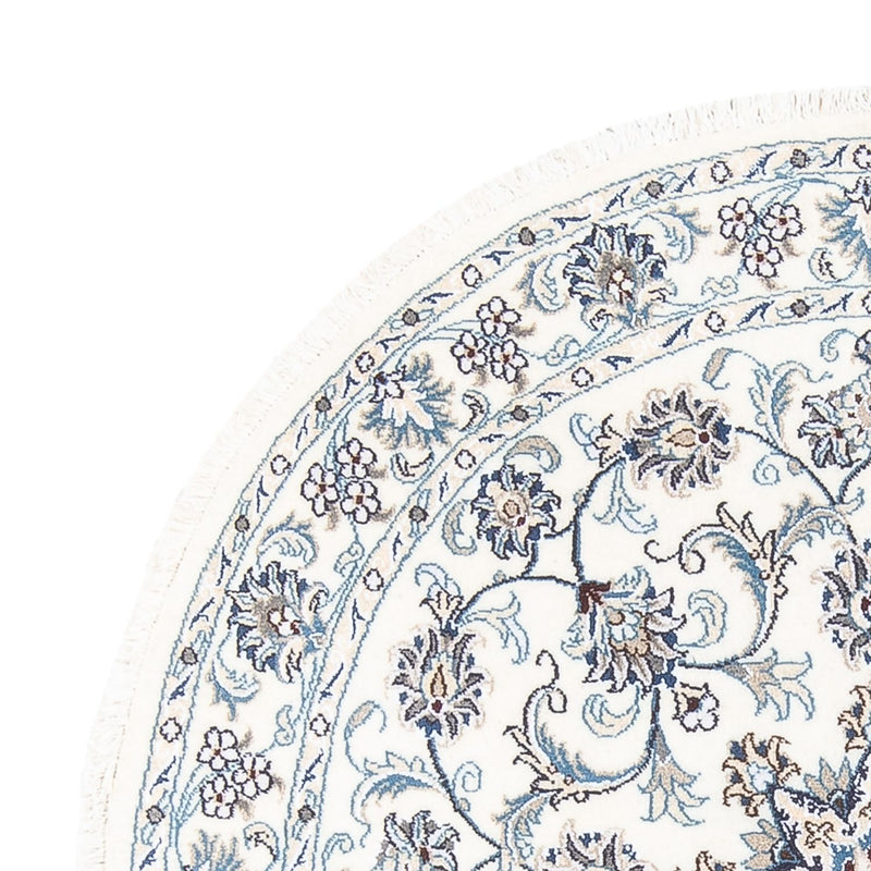 Perserteppich - Nain rund  - 150 x 150 cm - creme