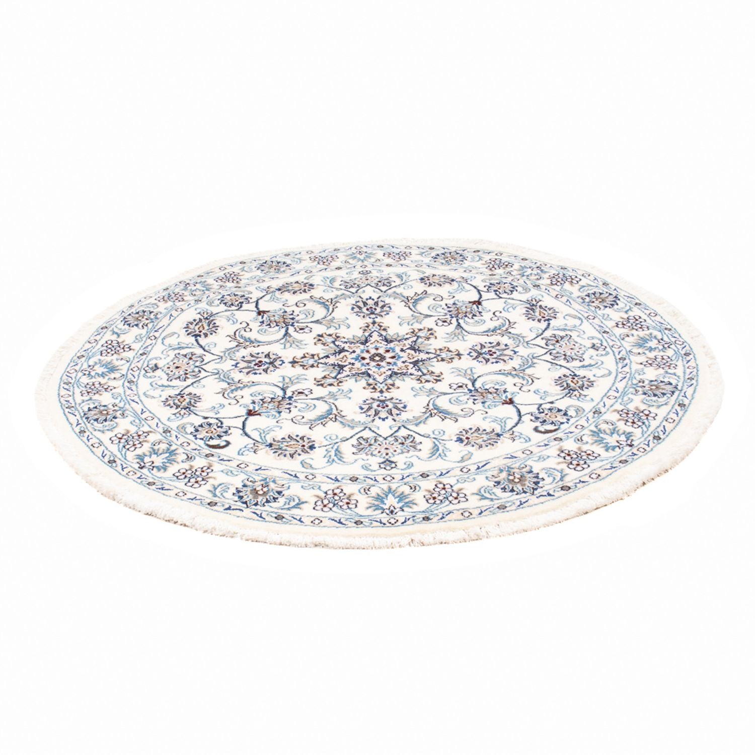 Perserteppich - Nain rund  - 150 x 150 cm - creme