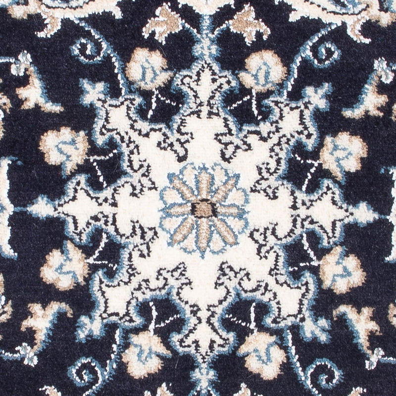 Perserteppich - Nain - Royal - 90 x 60 cm - dunkelblau