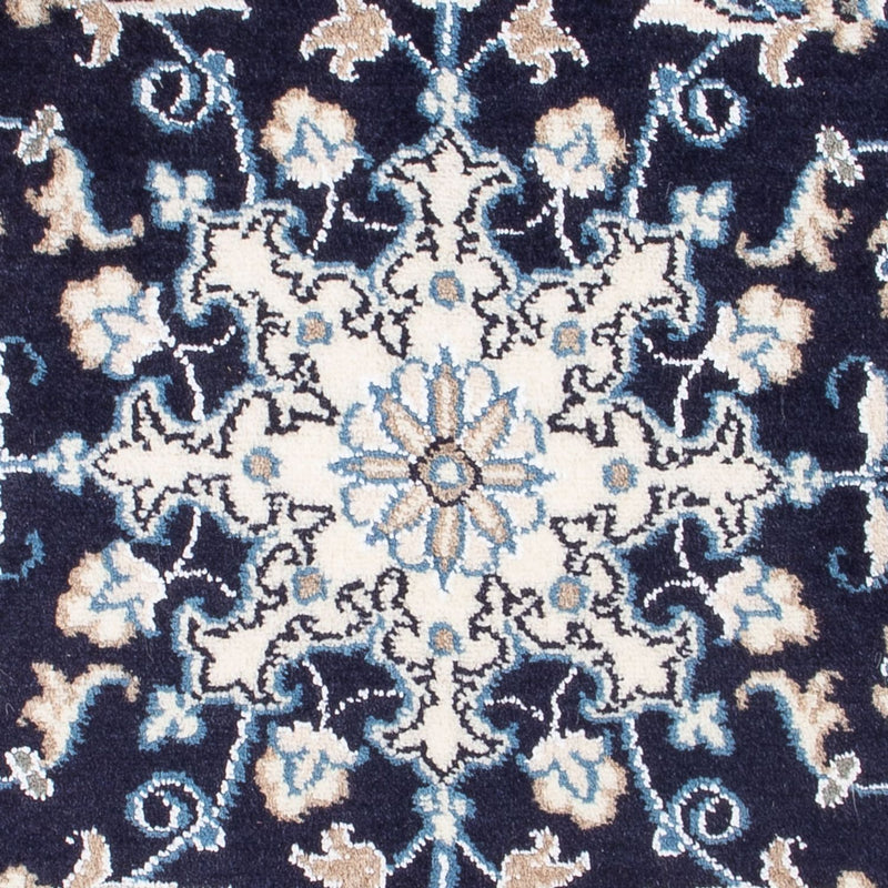 Perserteppich - Nain - Royal - 90 x 60 cm - dunkelblau